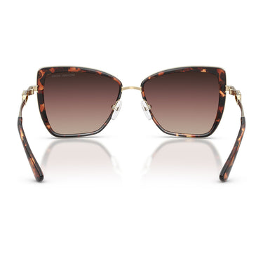 Michael Kors Occhiali da Sole MK1178 4031E2 Sea Island Luggage Tortoise Marrone Sfumato Donna 4