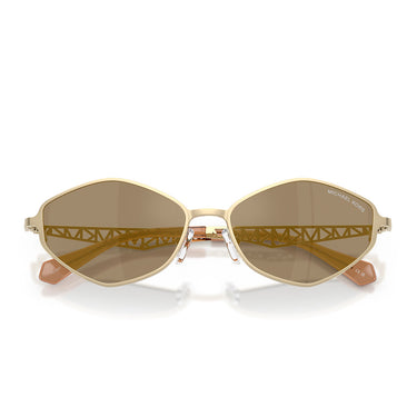 Michael Kors Occhiali da Sole MK1181 10144T Gold Coast Oro Chiaro Grigio Scuro Donna 5