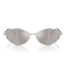 Michael Kors Occhiali da Sole MK1181 18936G Gold Coast Argento/Argento Specchiato Donna