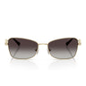 Michael Kors Occhiali da Sole MK1187 10148G Andros Oro Chiaro Grigio Sfumato Donna