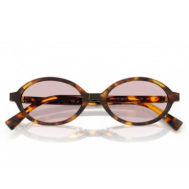 Miu Miu Lunettes de Soleil MU04ZS 14L4I0 Marron/Rose Clair Femme 5