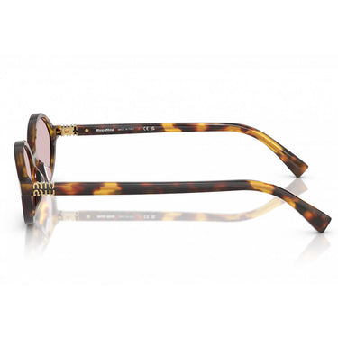 Miu Miu Lunettes de Soleil MU04ZS 14L4I0 Marron/Rose Clair Femme 3