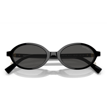 Miu Miu Occhiali da Sole MU04ZS 1AB5S0 Nero/Grigio Donna 4