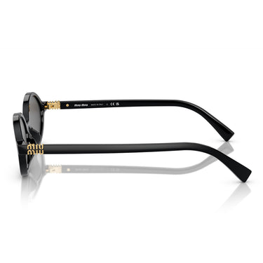 Miu Miu Occhiali da Sole MU04ZS 1AB5S0 Nero/Grigio Donna 2
