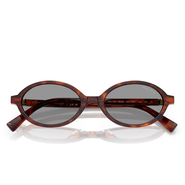 Miu Miu Occhiali da Sole MU04ZS 21C40O Havana/Grigio Donna 5