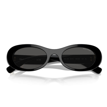 Miu Miu Occhiali da Sole MU06ZS 1AB5S0 Nero-Grigio Scuro Donna 4