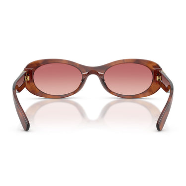 Miu Miu Occhiali da Sole MU06ZS 26E50U Tabacco Striato/Etruscan Donna 3