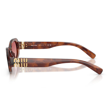 Miu Miu Occhiali da Sole MU06ZS 26E50U Tabacco Striato/Etruscan Donna 2