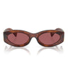Miu Miu Occhiali da Sole MU11W 11Q08S Havana-Marrone Sfumato Donna