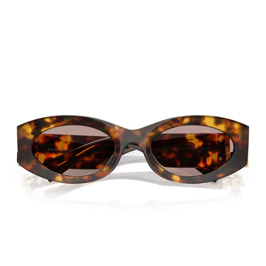 Miu Miu Okulary Przeciwsłoneczne MU11W 14L20I Brązowy Miód/Jasny Fiolet Damskie 4