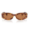 Miu Miu Sunglasses MU11W 4BW2Z1 Havana/Brown Women