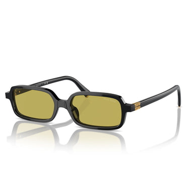 Miu Miu Okulary Przeciwsłoneczne MU11Z 16K07O Czarny-Zielony Oliwkowy Damskie 1