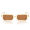 Miu Miu Gafas de Sol MU11Z 21D90Q Blanco/Marrón Mujer