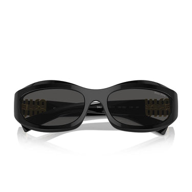 Miu Miu Occhiali da Sole MU14ZS 16K08Z Nero/Grigio Scuro Donna 4