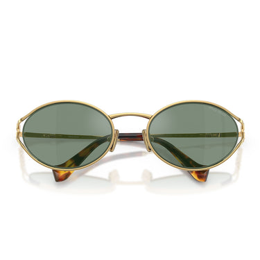 Miu Miu Occhiali da Sole MU52Y 5AK04M Oro/Verde Specchiato Grigio Donna 4