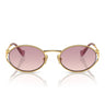 Miu Miu Occhiali da Sole MU52Y 5AK06S Oro-Marrone Sfumato Donna