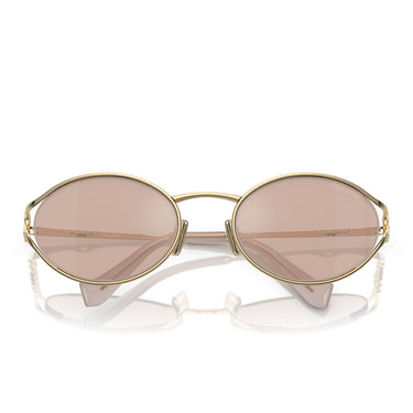 Miu Miu Occhiali da Sole MU52Y ZVN20F Oro/Rosa Donna