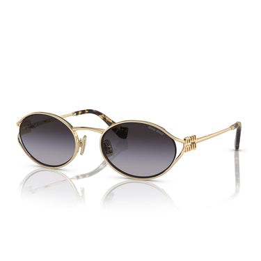 Miu Miu Occhiali da Sole MU52Y ZVN5D1 Oro/Grigio Sfumato Donna 2