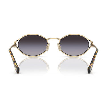 Miu Miu Occhiali da Sole MU52Y ZVN5D1 Oro/Grigio Sfumato Donna 4