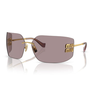 Miu Miu Occhiali da Sole MU54YS 5AK06I Oro/Marrone Donna 1
