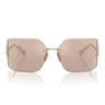 Miu Miu Sonnenbrille MU54YS ZVN20F Roségold Verspiegelt Damen