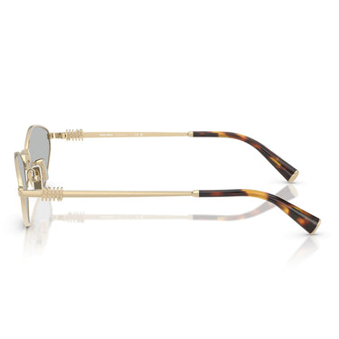 Miu Miu Occhiali da Sole MU56ZS ZVN50K Oro/Grigio Chiaro Donna 3
