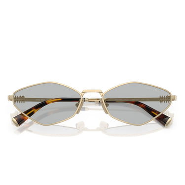 Miu Miu Occhiali da Sole MU56ZS ZVN50K Oro/Grigio Chiaro Donna 5