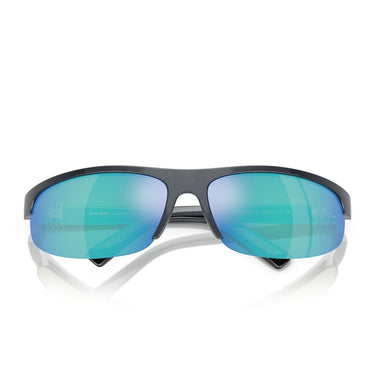 Miu Miu Okulary Przeciwsłoneczne MUA02S 19Y10K Avio Metallizzato/Blu Specchiato Damskie 5