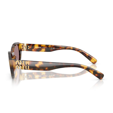 Miu Miu Occhiali da Sole MUA03S 14L20I Havana/Viola Donna 3