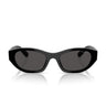 Miu Miu Okulary Przeciwsłoneczne MUA03S 16K08Z Czarny/Szary Damskie