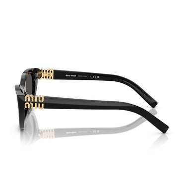 Miu Miu Occhiali da Sole MUA04S 16K08Z Nero/Grigio Donna 3