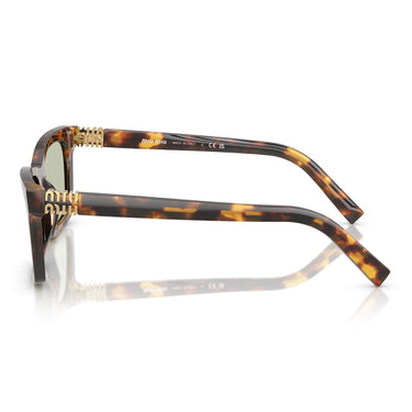 Miu Miu Occhiali da Sole MUA05S 14L50O Havana Verde Donna 2