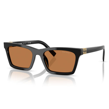 Miu Miu Occhiali da Sole MUA05S 16K10I Nero/Marrone Donna 1