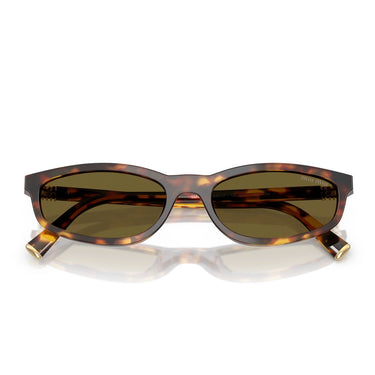 Miu Miu Lunettes de Soleil MUA06S 14L09Z Marrone Marrone Femme 4