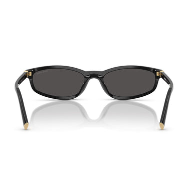 Miu Miu Lunettes de Soleil MUA06S 16K08Z Noir/Gris Foncé Femme