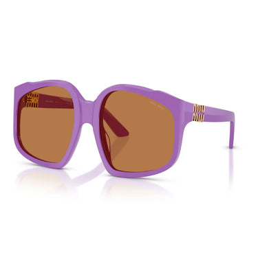 Miu Miu Sonnenbrille MUA07S 25D90Q Violett/Braun Damen 2