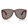 Miu Miu Okulary Przeciwsłoneczne MUA08S 26E80Q Tabacco Striato/Grigio Scuro Damskie