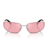 Miu Miu Occhiali da Sole MUA50S 1BC70J Argento/Rosa Specchiato Donna
