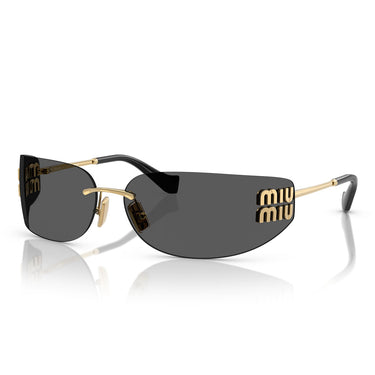 Miu Miu Occhiali da Sole MUA51S 5AK5S0 Oro/Grigio Scuro Donna 1