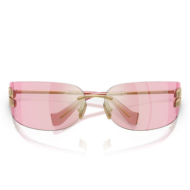 Miu Miu Occhiali da Sole MUA51S 5AK90Y Oro/Infrarosso Rosa Donna 4