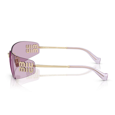 Miu Miu Occhiali da Sole MUA51S ZVN90O Oro/Rosa Donna 3