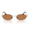 Miu Miu Sonnenbrille MUA54S 1BC90Q Silber/Braun Damen