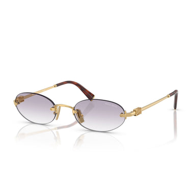 Miu Miu Occhiali da Sole MUA54S 5AK04O Oro/Grigio Sfumato Donna 2