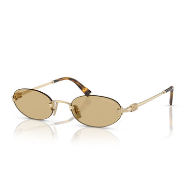 Miu Miu Occhiali da Sole MUA54S ZVN10R Oro/Marrone Sfumato Donna