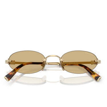Miu Miu Occhiali da Sole MUA54S ZVN10R Oro/Marrone Sfumato Donna