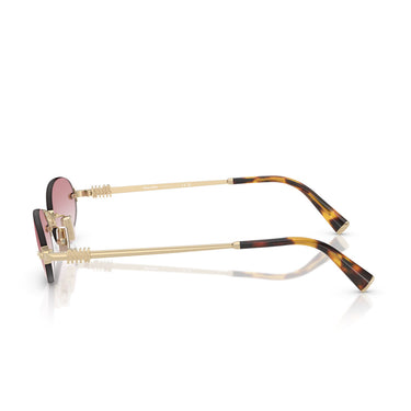 Miu Miu Occhiali da Sole MUA54S ZVN70O Oro/Rosa Sfumato Donna 3