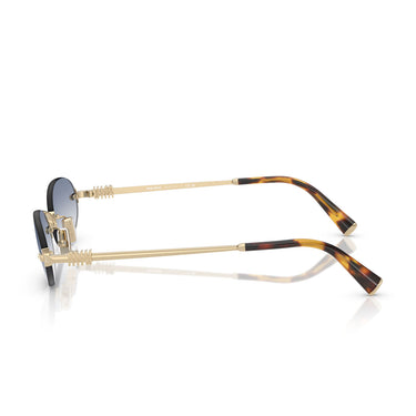 Miu Miu Occhiali da Sole MUA54S ZVN80O Oro/Azzurro Sfumato Donna