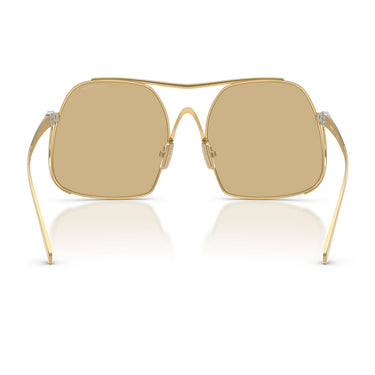 Miu Miu Lunettes de Soleil MUA55S 5AK10R Or/Jaune Femme 3