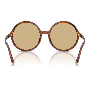 Miu Miu Lunettes de Soleil MUB02S 26E10R Tabacco Striato Giallo Femme 4