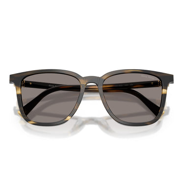 Miu Miu Occhiali da Sole MUB03S 25E80Q Striped Loden/Grigio Scuro Donna 5